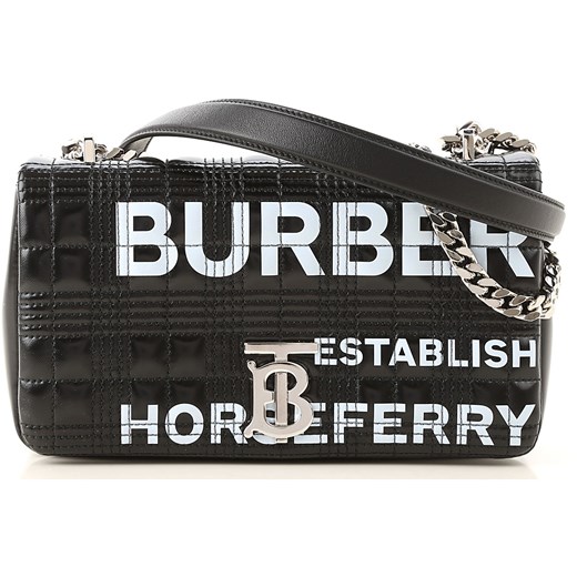 Burberry Torba na Ramię dla Kobiet Na Wyprzedaży, czarny, Bawełna, 2019 Burberry One Size wyprzedaż RAFFAELLO NETWORK