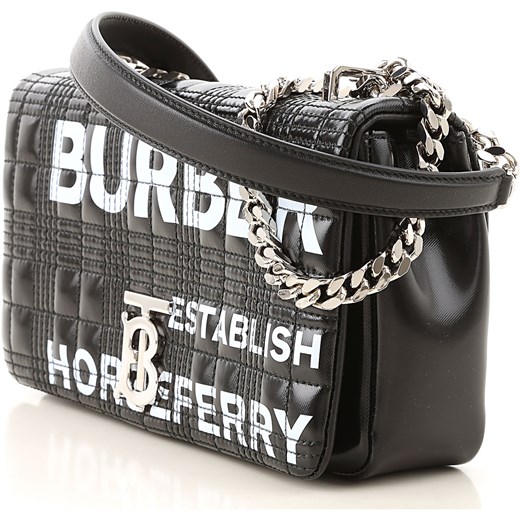 Burberry Torba na Ramię dla Kobiet Na Wyprzedaży, czarny, Bawełna, 2019 Burberry One Size okazja RAFFAELLO NETWORK