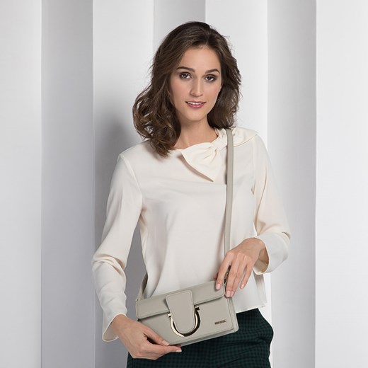 Listonoszka Wittchen bez dodatków matowa ze skóry ekologicznej elegancka