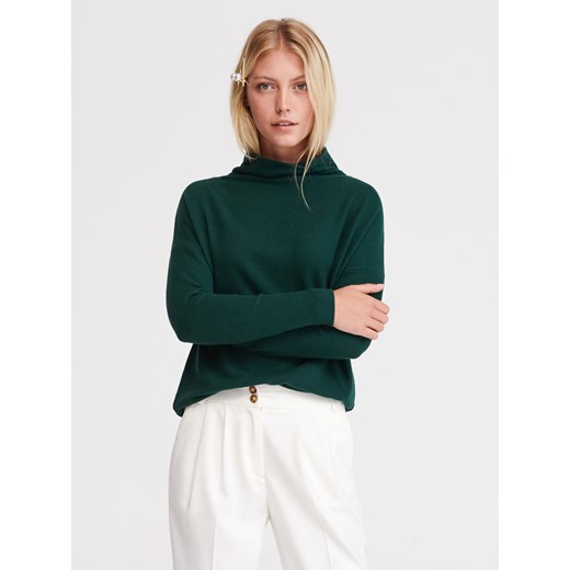 Reserved sweter damski zielony