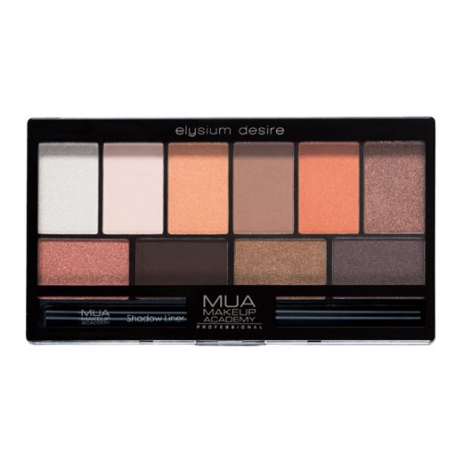 Mua Paleta Cieni Do Powiek + Czarny Eyeliner 17G Mua Makeup Academy wyprzedaż Drogerie Natura