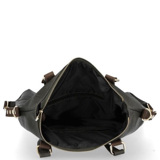 Shopper bag Conci mieszcząca a6 ze skóry ekologicznej elegancka bez dodatków