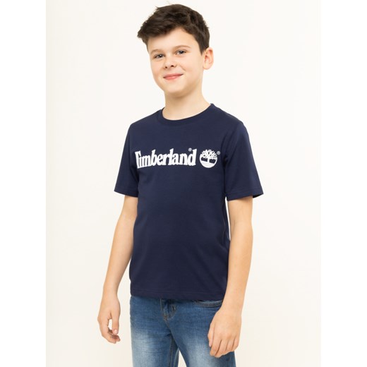 Granatowa bluzka dziewczęca Timberland