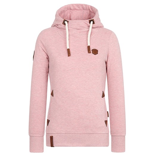 Bluza damska różowa Naketano krótka