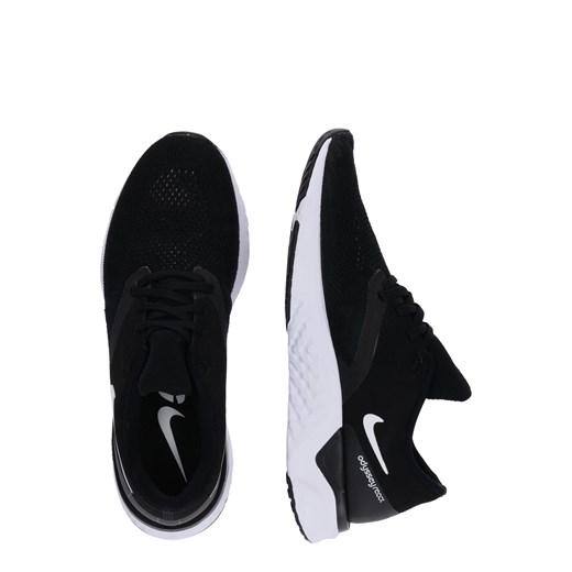 Buty sportowe damskie Nike do biegania czarne wiązane z gumy na koturnie