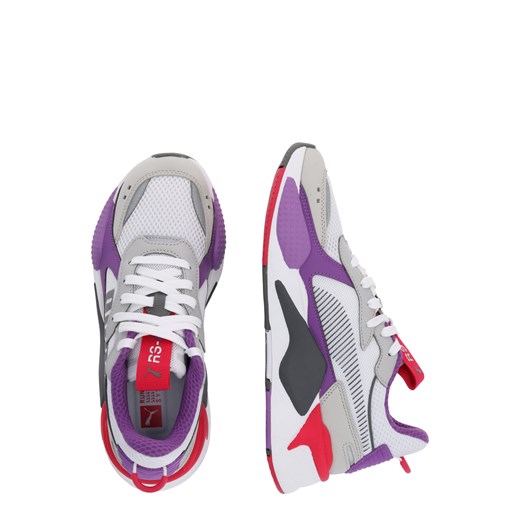Buty sportowe damskie Puma do biegania w stylu młodzieżowym skórzane wiązane
