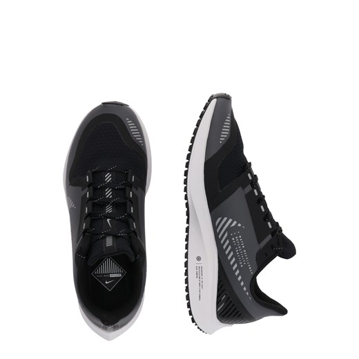 Buty sportowe damskie Nike do biegania zoom czarne gładkie płaskie