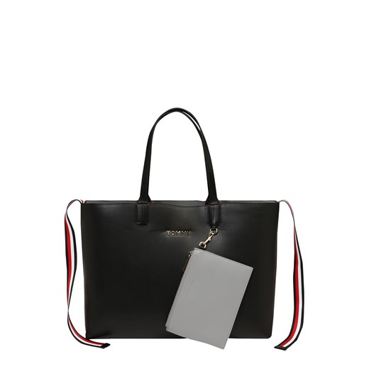 Shopper bag Tommy Hilfiger skórzana wakacyjna