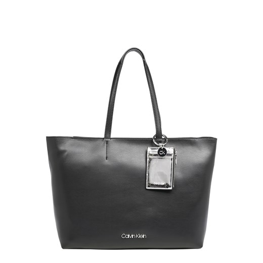 Shopper bag czarna Calvin Klein duża