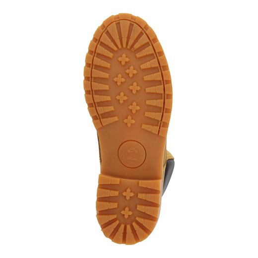 Buty zimowe męskie Panama Jack ze skóry w stylu militarnym