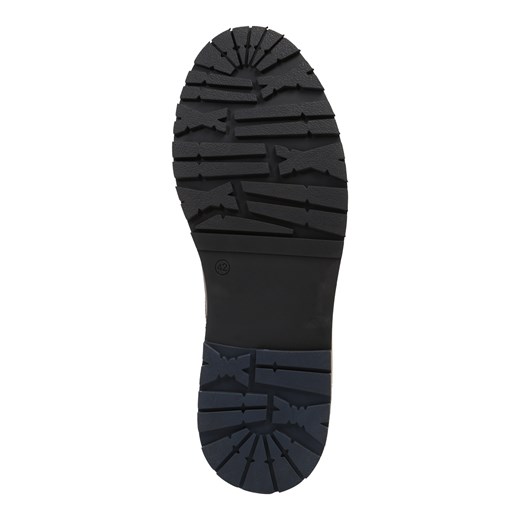 Buty zimowe męskie Bullboxer brązowe ze skóry