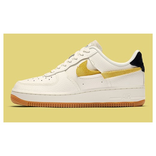Buty sportowe damskie Nike dla biegaczy air force bez wzorów sznurowane