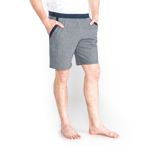 Emporio Armani Spodnie do spania Niebieski
