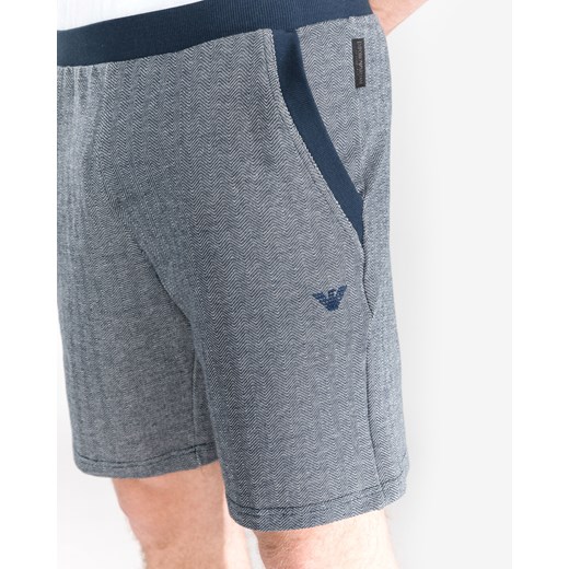 Emporio Armani Spodnie do spania Niebieski