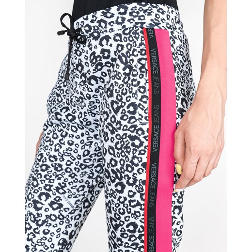Spodnie damskie Versace Jeans w zwierzęcy wzór