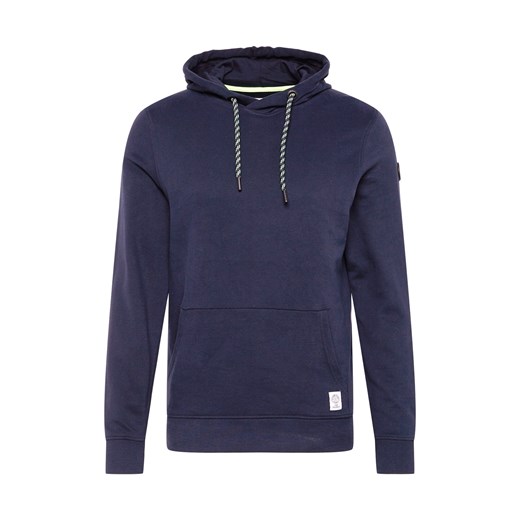 Bluza męska Tom Tailor niebieska bez wzorów na jesień