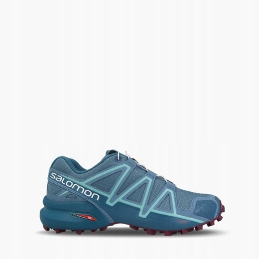 Buty sportowe damskie Salomon speedcross bez wzorów płaskie sznurowane