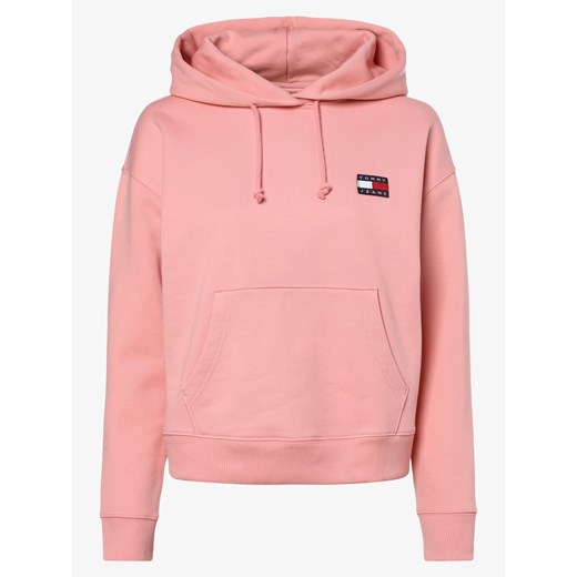 Bluza damska Tommy Jeans krótka różowa