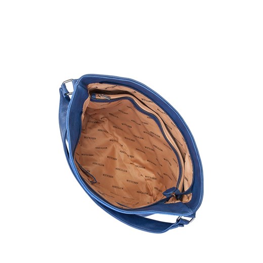 Torebka w kolorze niebieskim - (S)43 x (W)30 x (G)15 cm