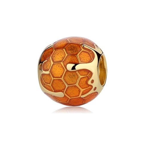 Pozłacany srebrny charms pandora beczka beczułka miodu honey srebro 925 QS0053 Valerio Valerio.pl