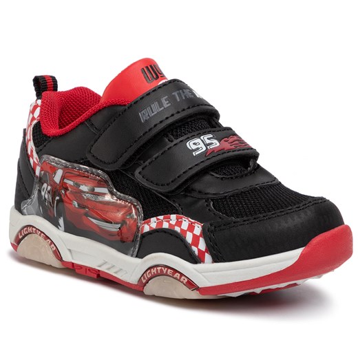 Buty sportowe dziecięce Cars na rzepy z motywem z bajki