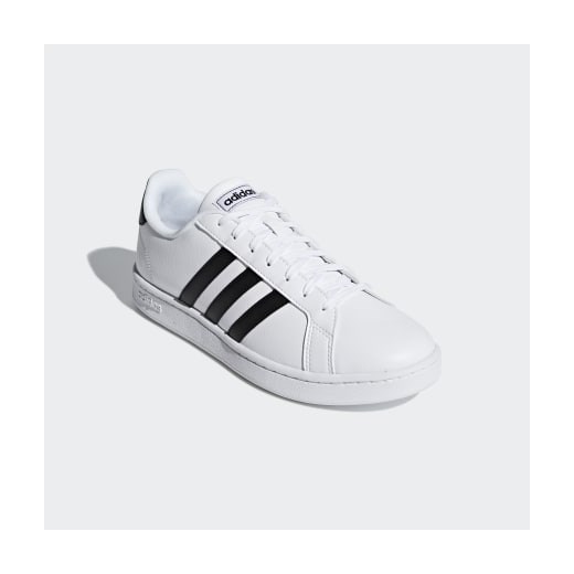 Trampki męskie Adidas sznurowane sportowe skórzane
