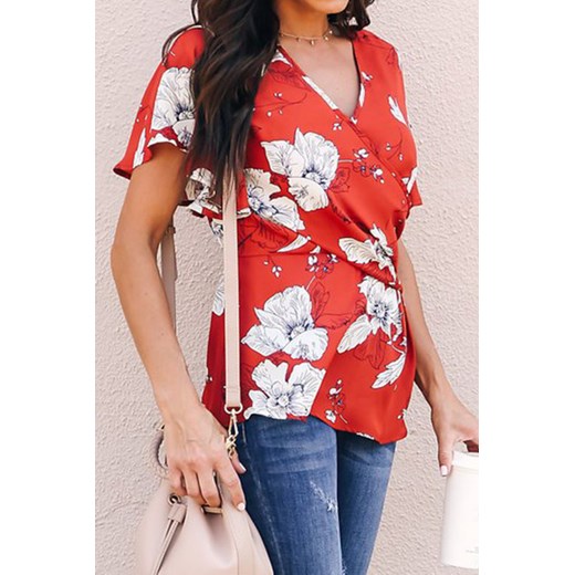 Bluzka Bartlett Red S