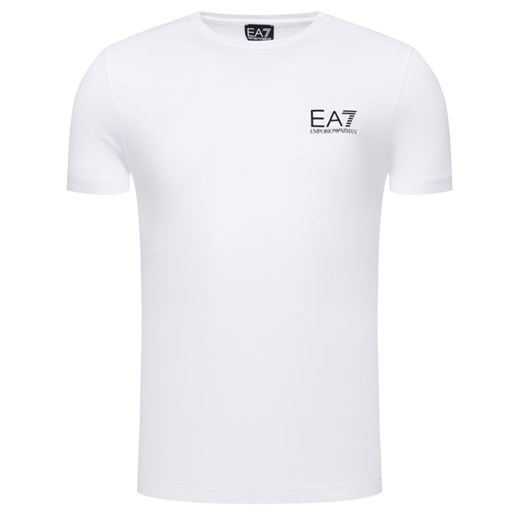 T-shirt męski Emporio Armani biały na wiosnę