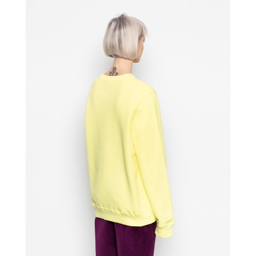 Bluza damska żółta Stussy bawełniana
