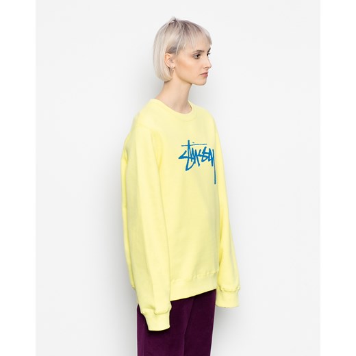 Bluza damska Stussy krótka bawełniana