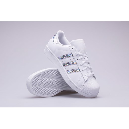 Trampki dziecięce Adidas sznurowane skórzane