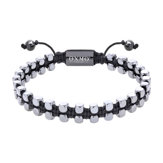 Bransoleta męska hematyt chain Oxmo