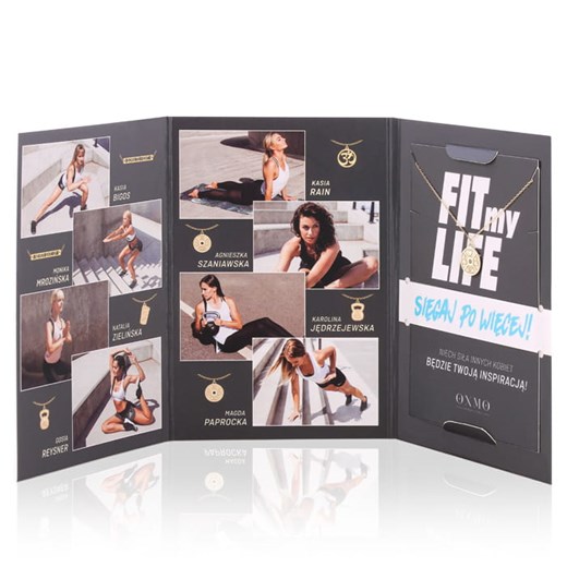 Naszyjnik z kettlem - LOVE GYM Oxmo