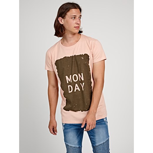 T-shirt męski Gate z krótkim rękawem