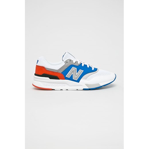 Buty sportowe męskie New Balance sznurowane skórzane