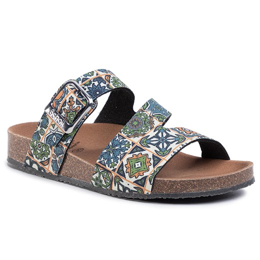 Klapki SCHOLL - Greeny Ranja F29004 1531 350 Green/Orange