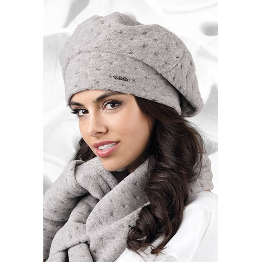 Beret Model Carbonia Grey Kamea One-size-fits-all Bomawika