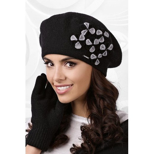 Beret Model Gorycja Black Kamea One-size-fits-all Bomawika