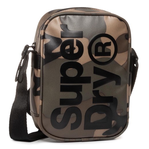 Saszetka SUPERDRY - Side Bag M9100022A Green Camo Tarp 0VM