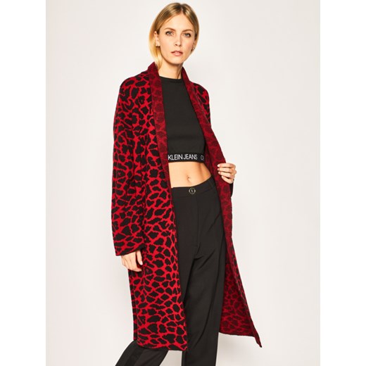 Sweter damski DKNY z dekoltem v