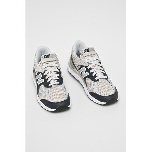 Buty sportowe męskie New Balance sznurowane skórzane