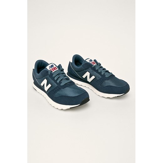 Buty sportowe męskie New Balance na wiosnę zamszowe wiązane