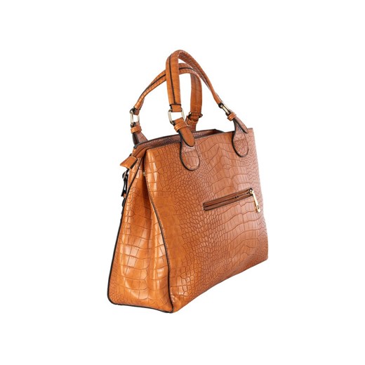 Shopper bag Pierre Cardin z tłoczeniem na ramię elegancka