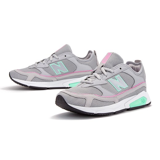Buty sportowe damskie New Balance casualowe sznurowane płaskie z gumy klasyczne gładkie