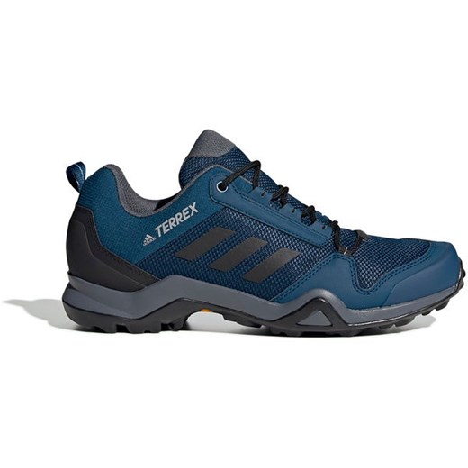 Niebieskie buty trekkingowe męskie Adidas