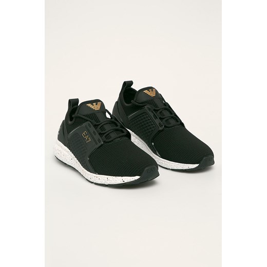 Emporio Armani buty sportowe męskie czarne wiązane