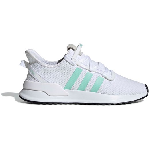 Adidas Originals buty sportowe damskie białe na płaskiej podeszwie