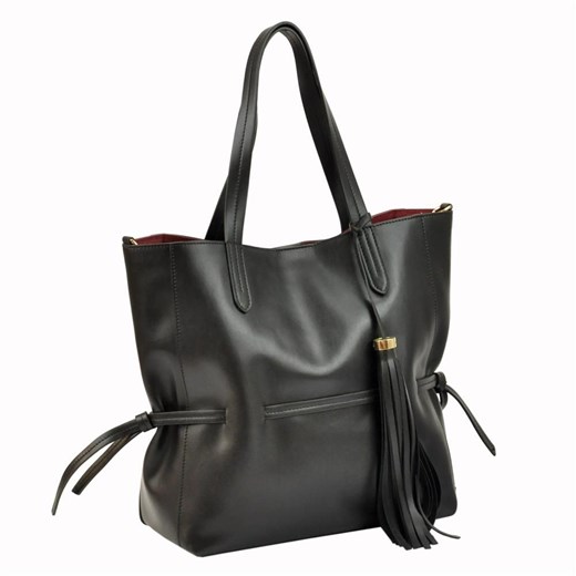 Shopper bag Innue matowa na ramię