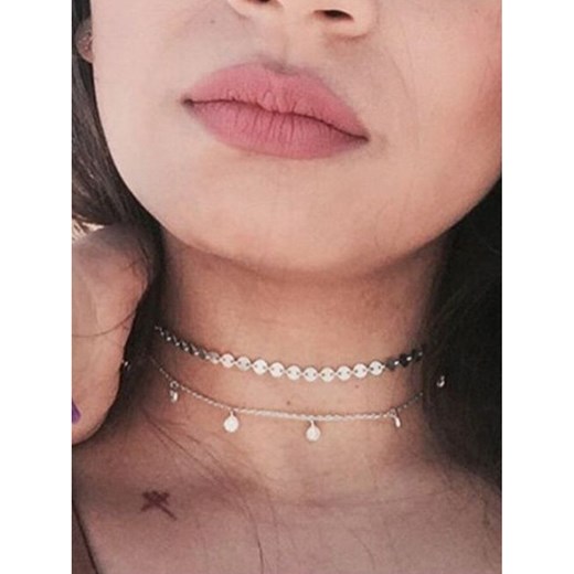 Podwójny naszyjnik typu choker