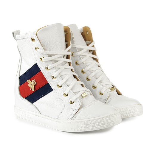 Białe sneakersy Tenisha